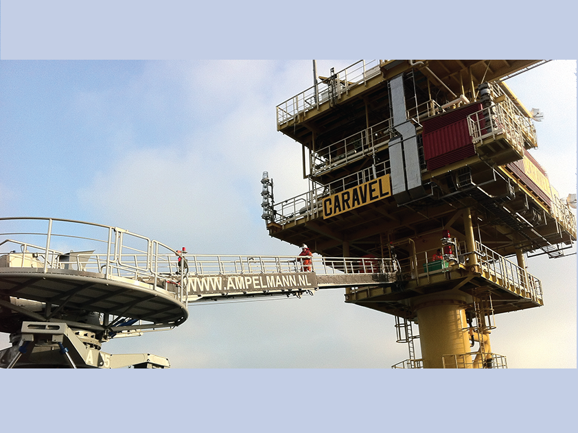 Unmanned North Sea monopile platform - JB v Doesburg