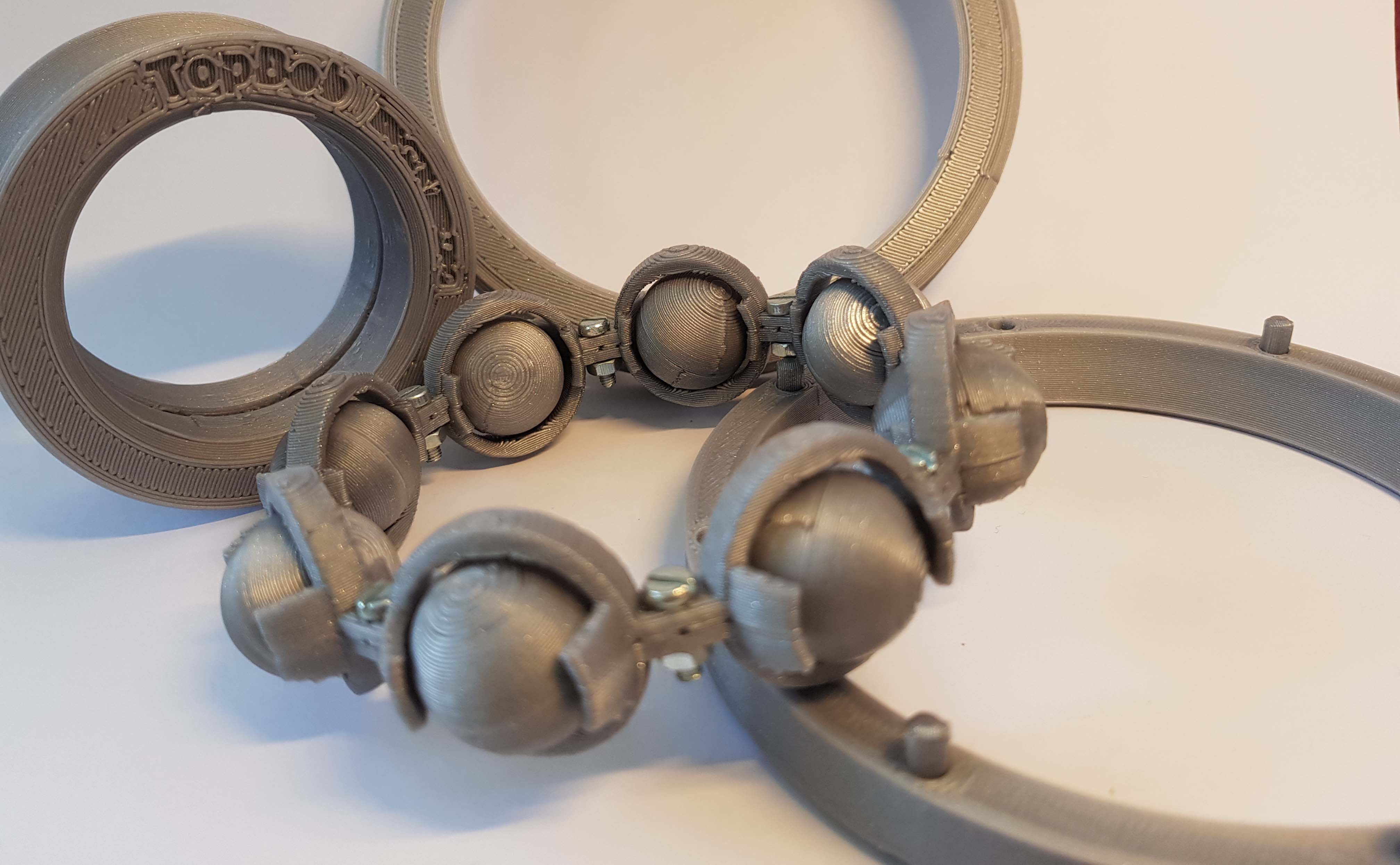 3D printed ball bearing