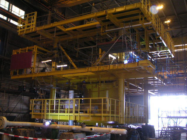Platform in topside workshop - JB v Doesburg